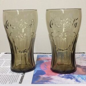 New 2 Coca Cola Glasses